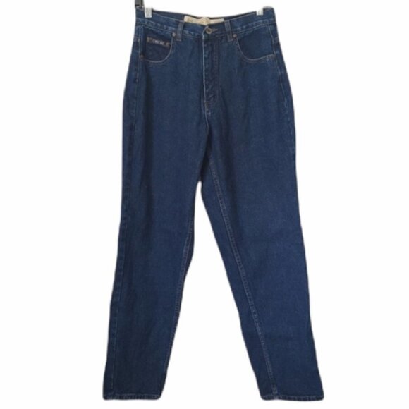 Cherokee Women's Dark Blue Straight Leg Jeans - Picture 2 of 6